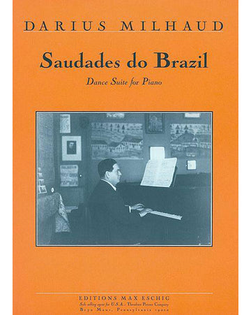 Milhaud D. - Saudades Do Brasil - Piano