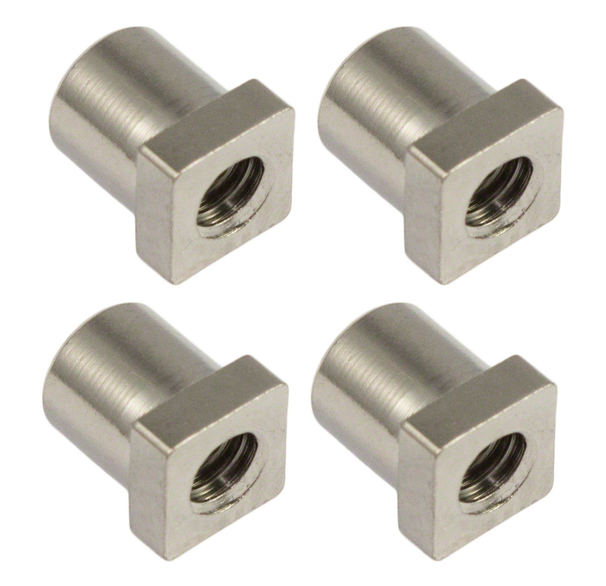 SN-SQ-10B - Cheminée 10mm Tête Carrée - Laiton (X4)