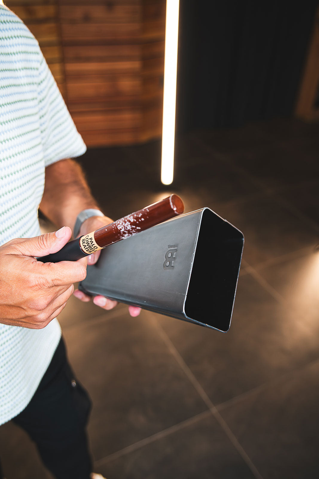 SHBC - Cloches Bongo à main Salsa (cowbells) - accordage C