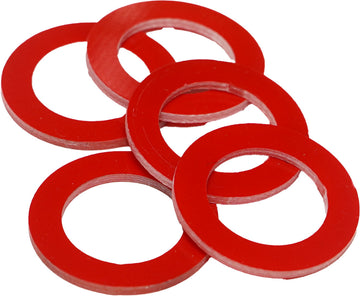 Custom Color Footswitch Washers Red