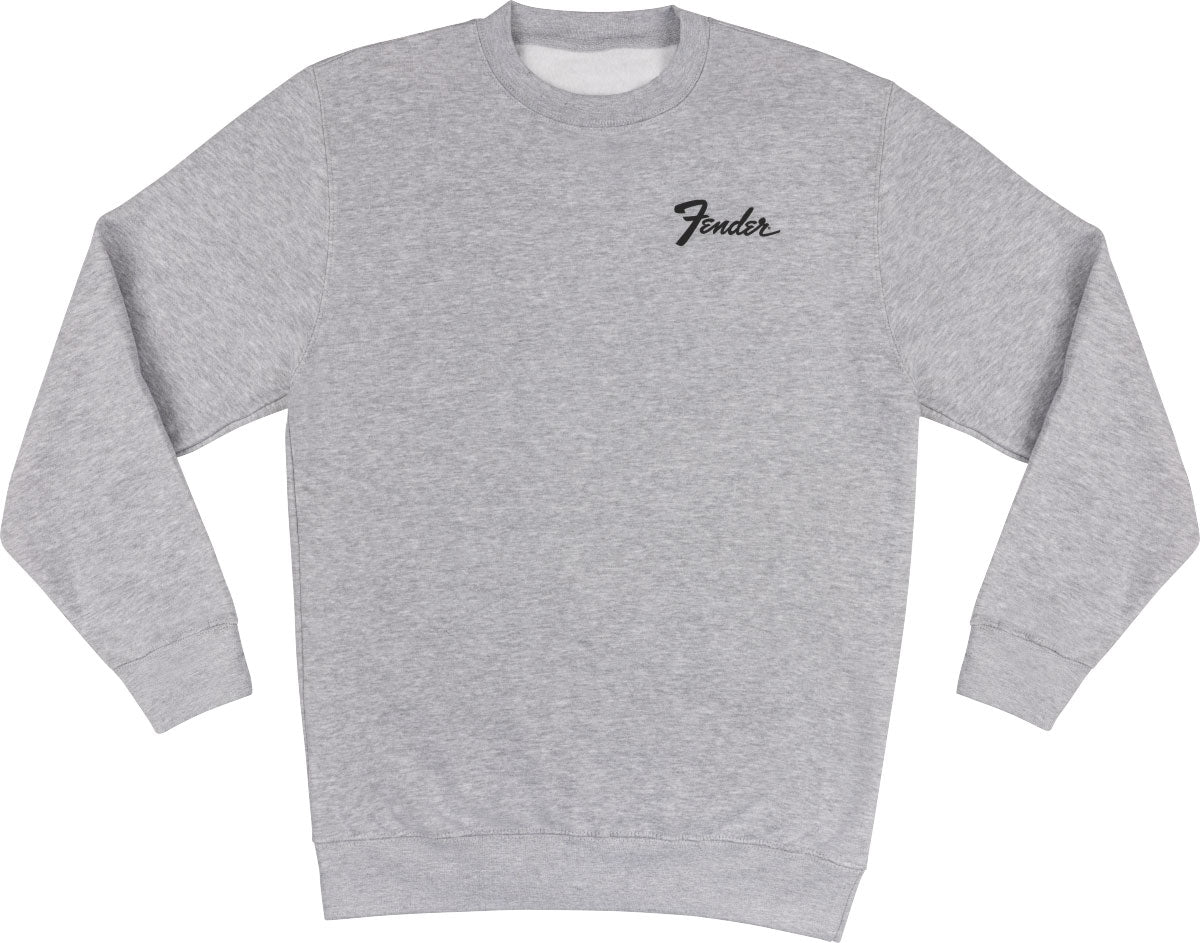 Fender "XL" Sweat-shirt Transition Logo Gris Sport