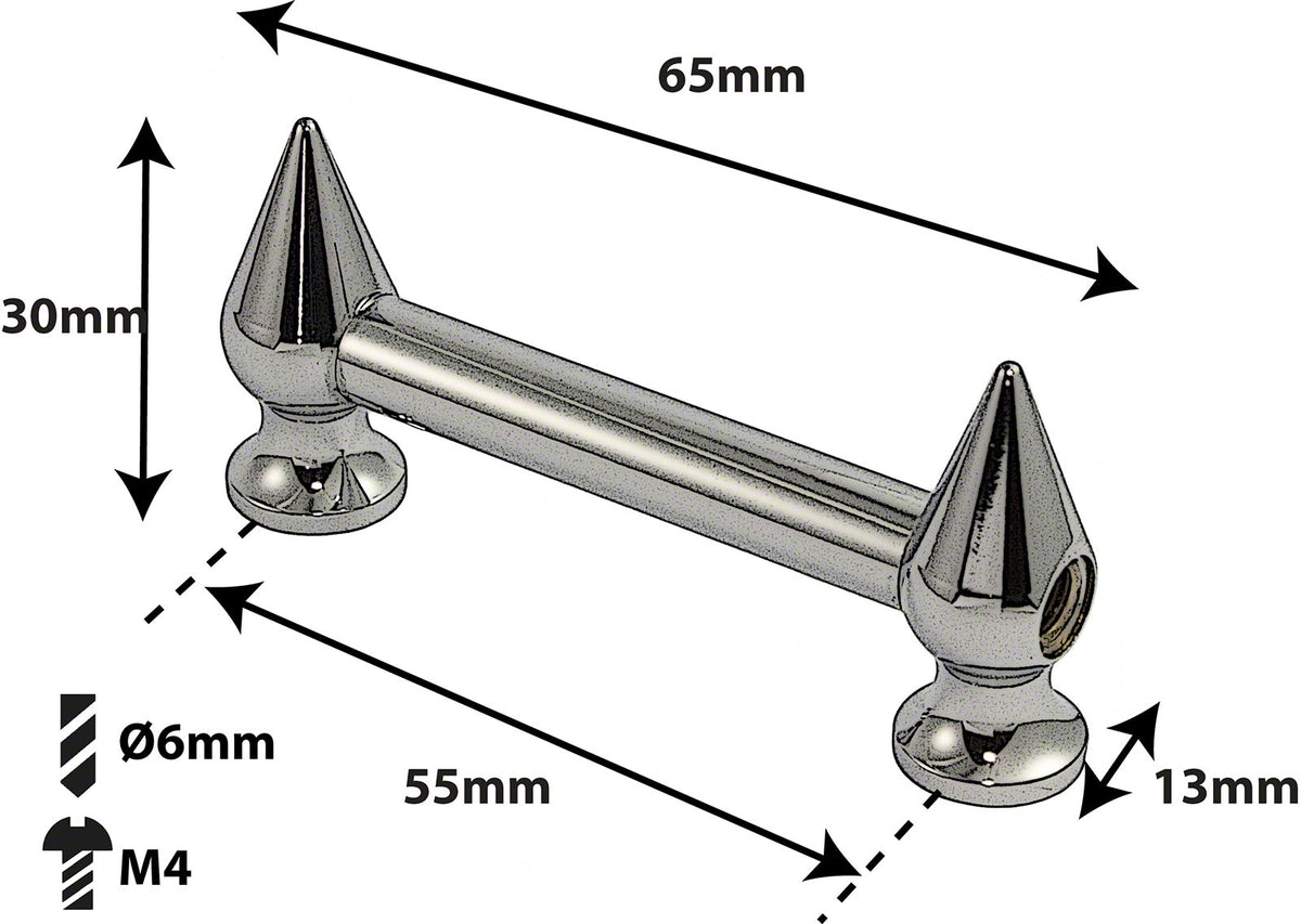 TL4D55 - Coquille Tube - 55mm - Double Tirant (X1)