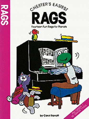CHESTER'S EASIEST RAGS - FOURTEEN FUN RAGS FOR PIANISTS - PIANO SOLO
