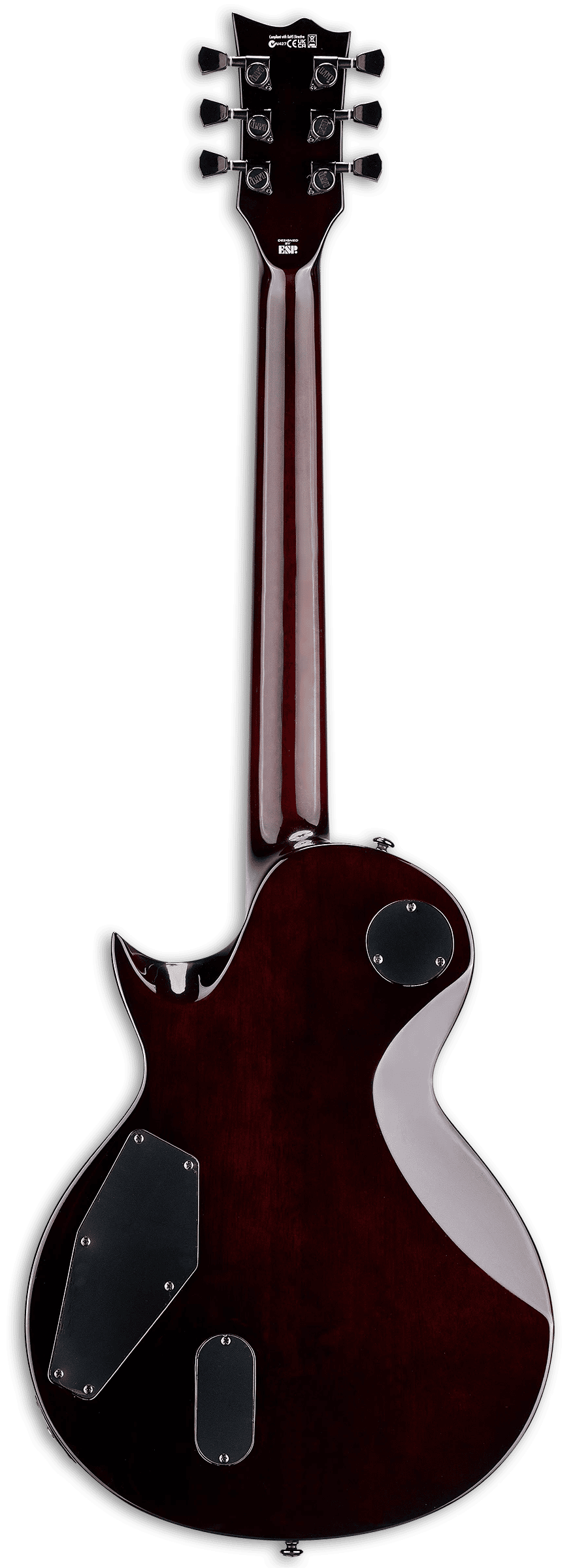 Eclipse EC-400 QM Vintage Burst