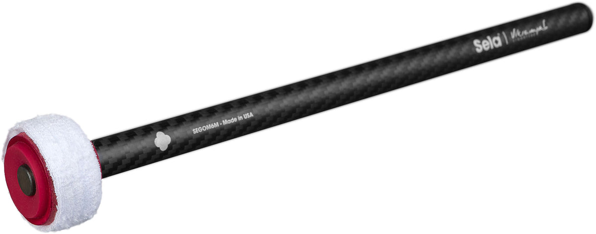 Baguette de gong Vikrampal Fine Touch Hard - Médium, naturel