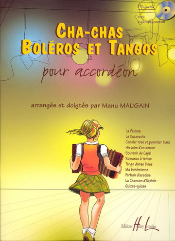 Maugain - Cha-Chas Tangos Et Boleros + Cd - Accordeon
