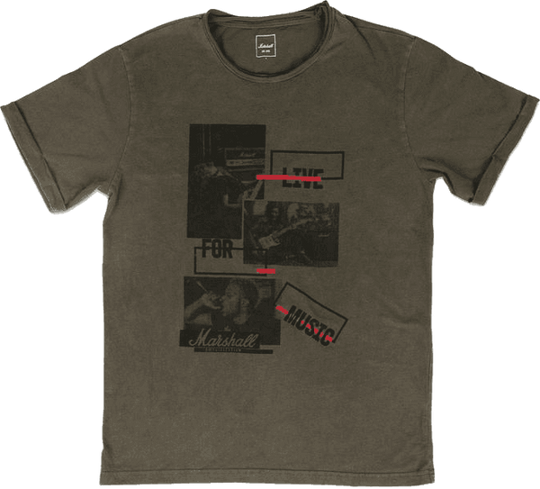 "XXL" T-shirt Marshall Live For Music