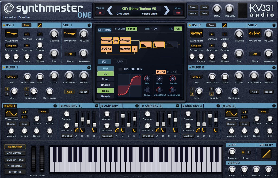 KV331 Audio Synthmaster One