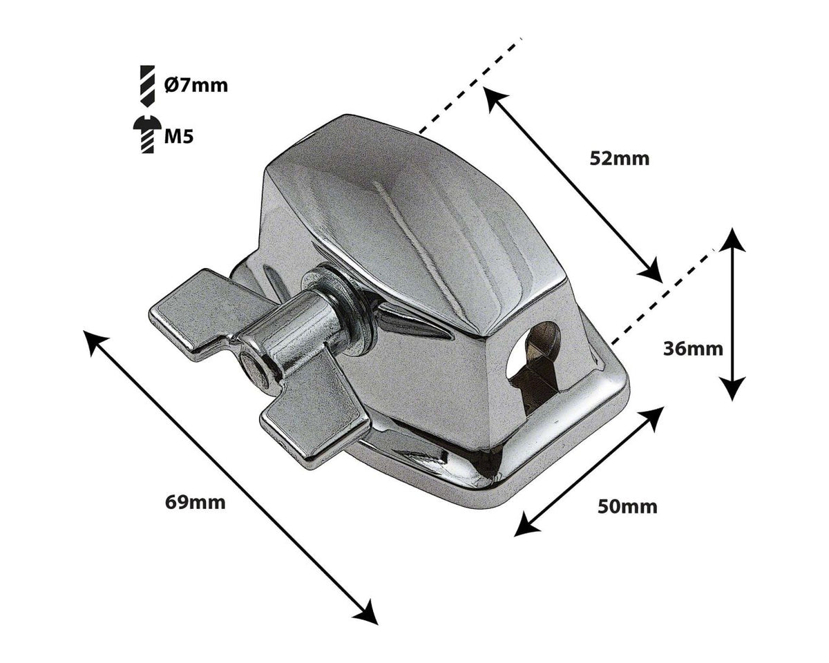 TB8 - Coquille Support Tom 9.5-10.5mm - 52mm (X1)