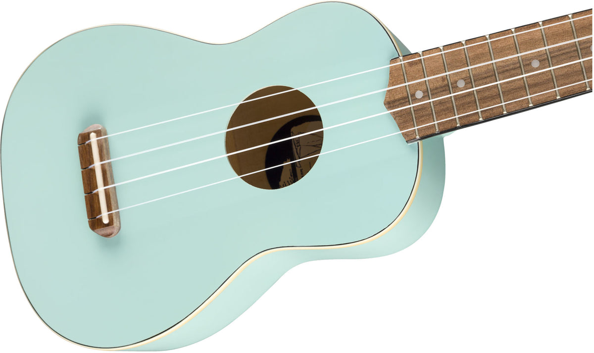 Venice Uke Soprano WN Daphne Blue