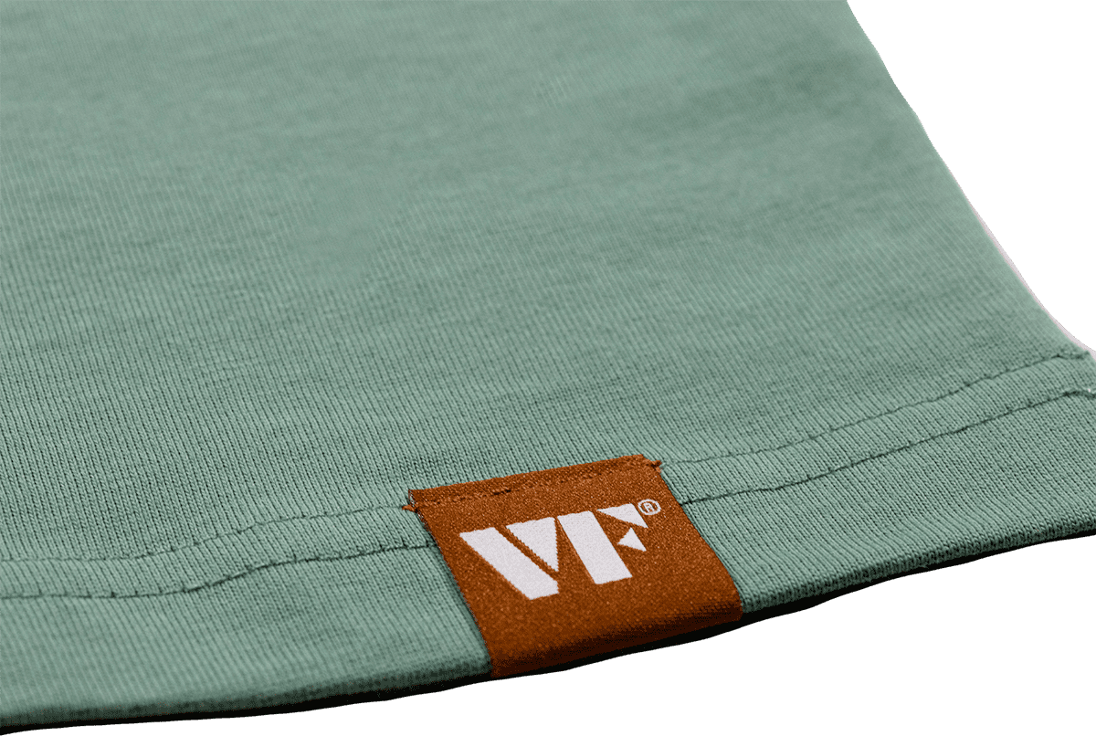 "M" T-shirt Sage Woodgrain