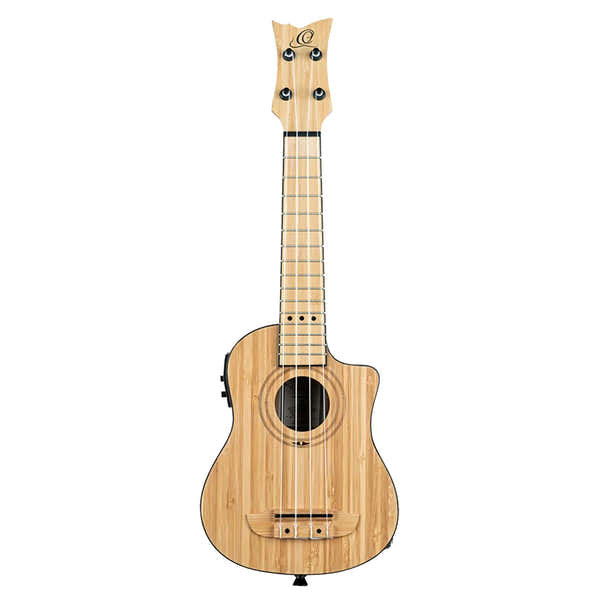 Ortega Ukulele Soprano Bambou Massif Eq