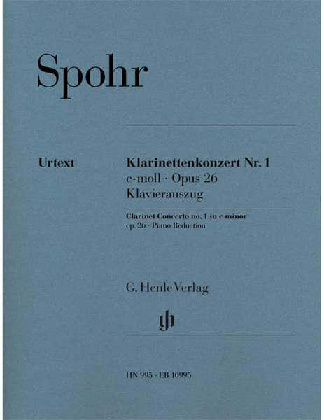 Spohr - Clarinette Concerto No. 1 Op. 26 - Clarinette et Orchestre