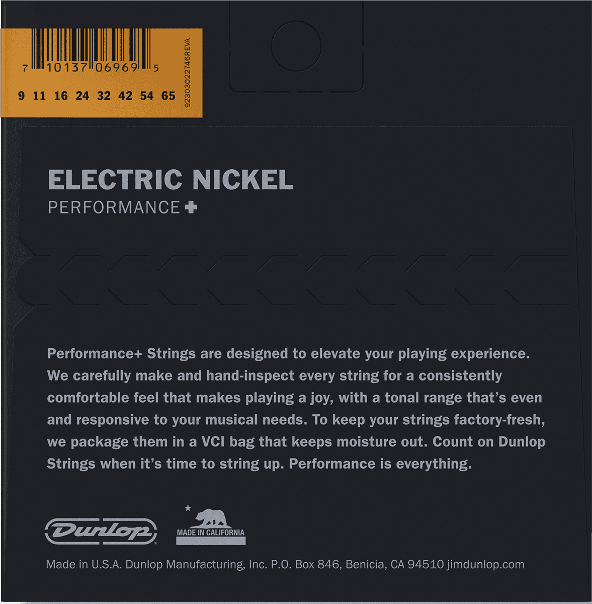 Nickel Plated Steel Light 8 Cordes 09-65