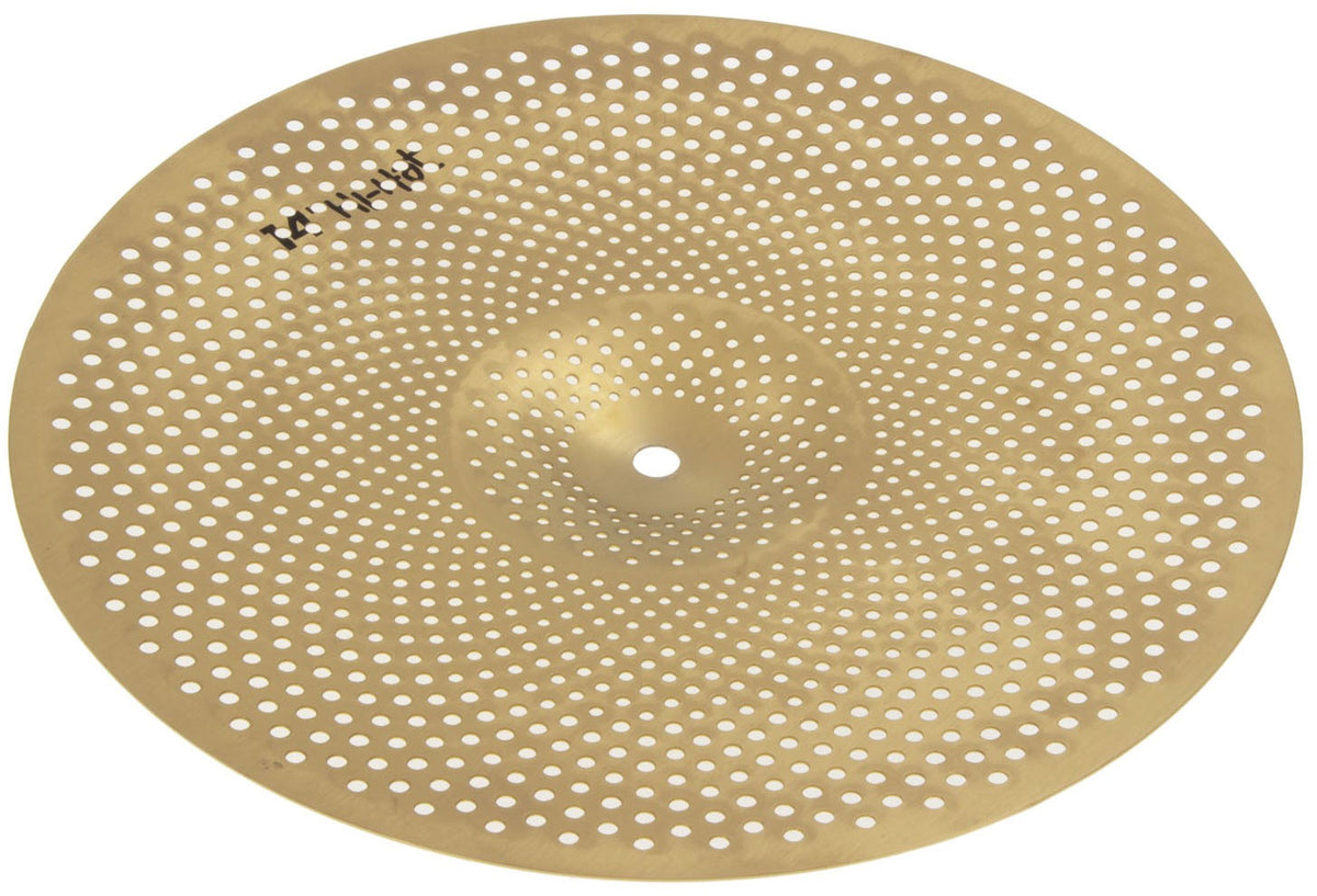 Hi Hat 14" Mute - Cymbale Silencieuse - Finition Brass
