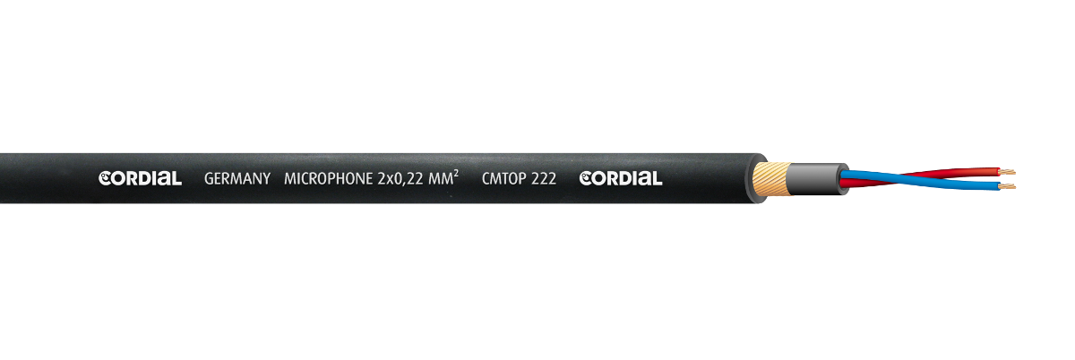 Câble Micro XLR 10 M Or