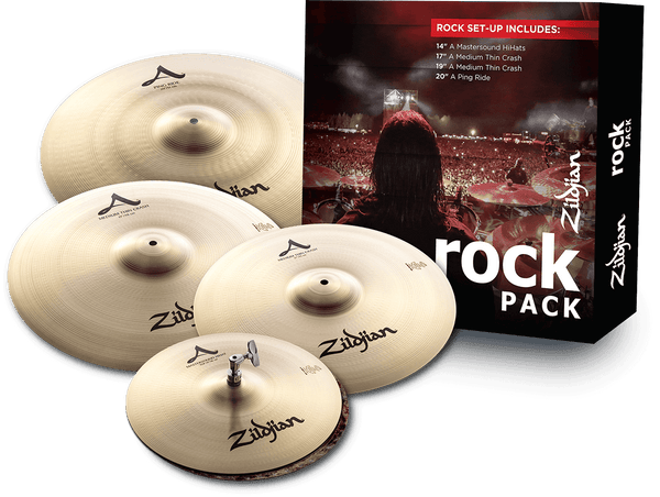 Zildjian A0801r - Pack Cymbales Rock Serie A