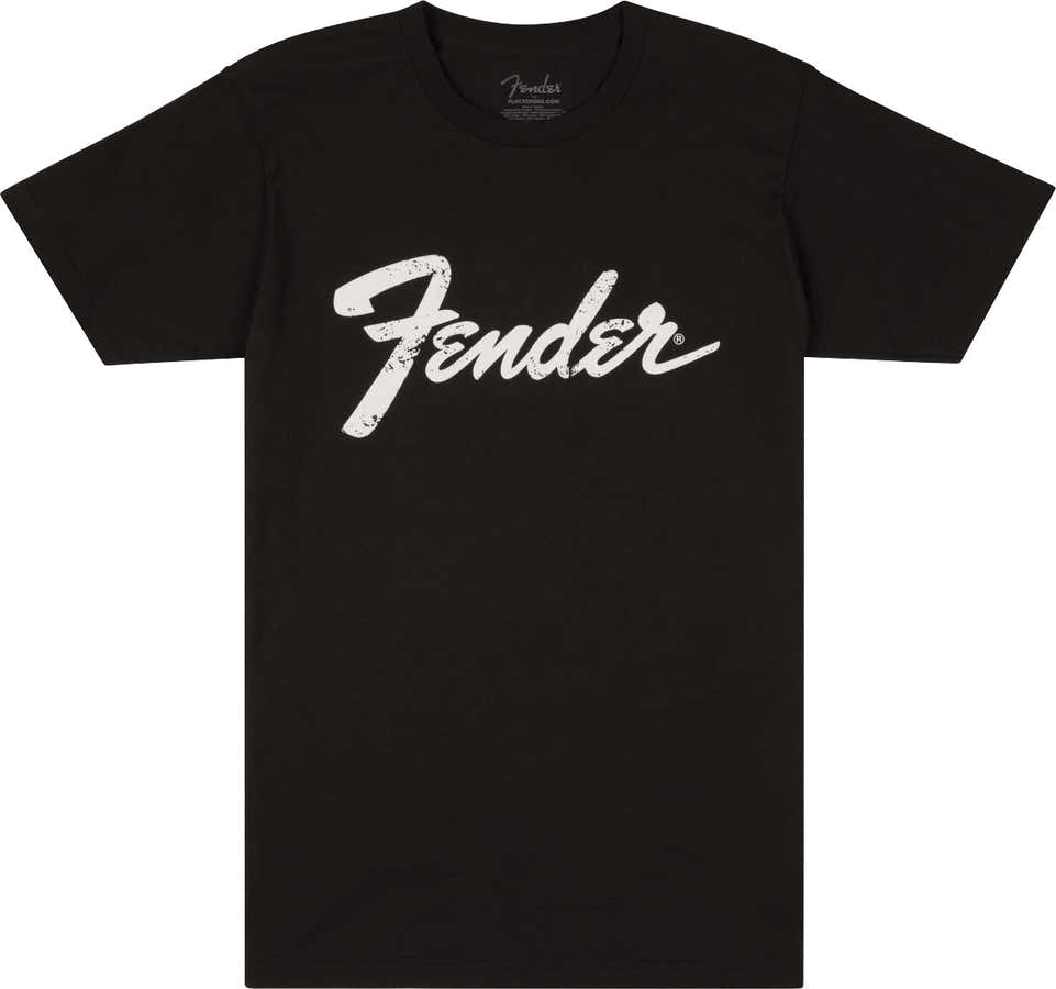 "M" T-shirt Fender Logo au Dos