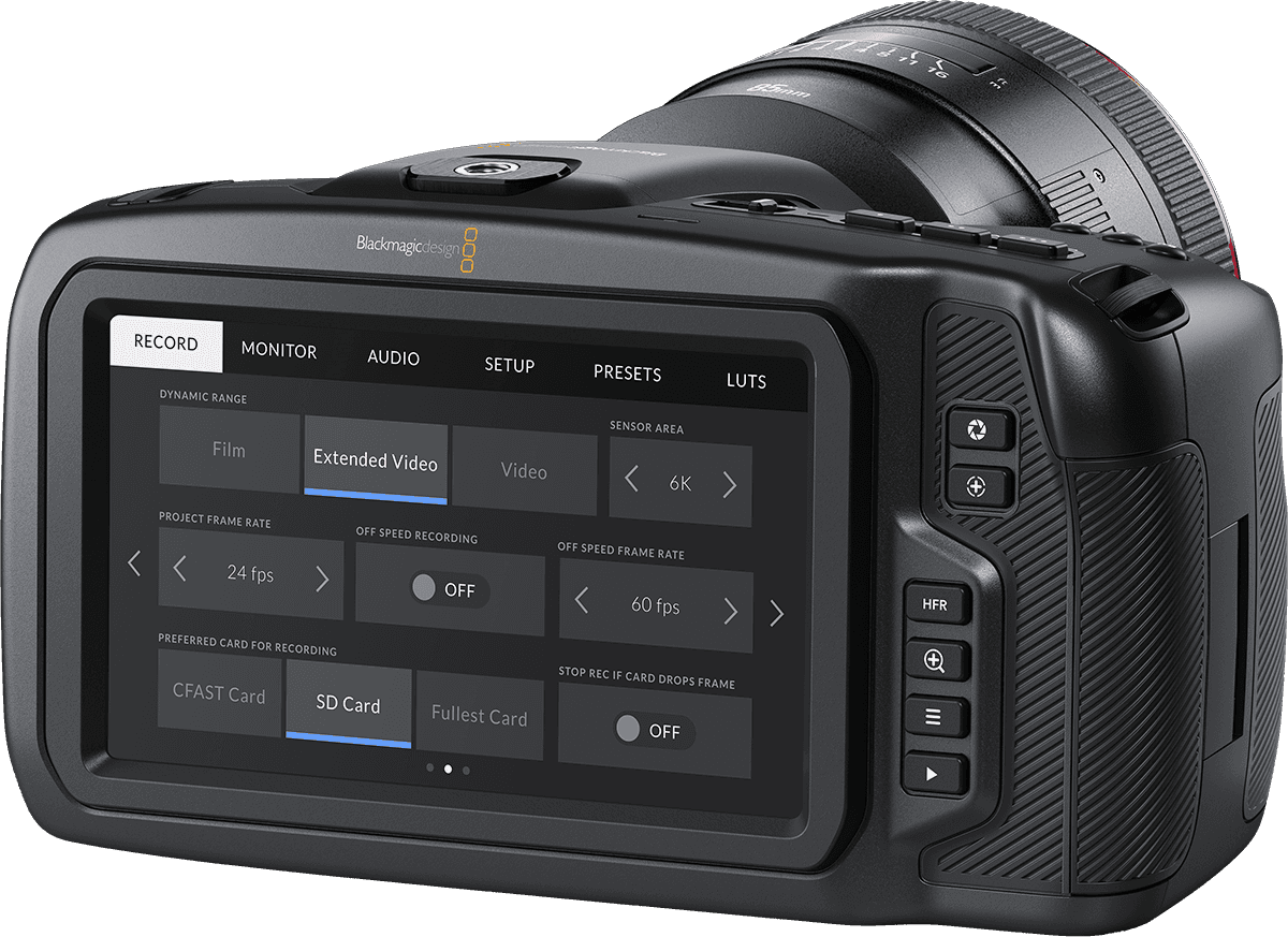 POCKET CINEMA CAMERA 6K