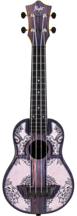 TUS40 Travel Ukulele - Mandala Wood