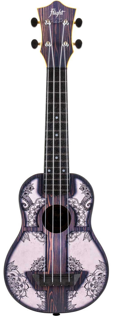 TUS40 Travel Ukulele - Mandala Wood