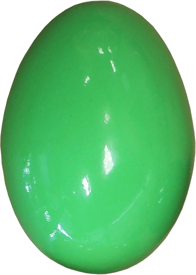Shakers Oeufs En Bois Vert