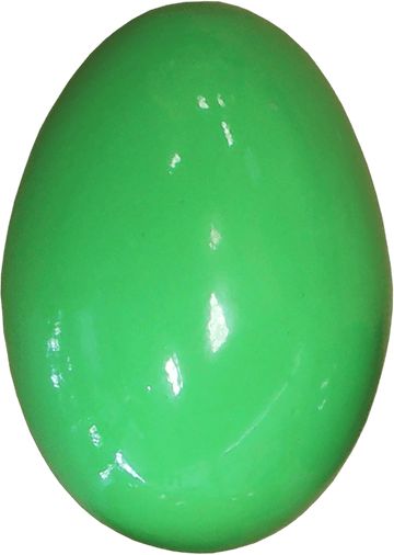 Shakers Oeufs En Bois Vert