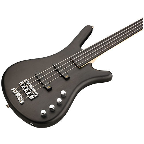Corvette Basic 4 Fretless Nirvana Black Satin