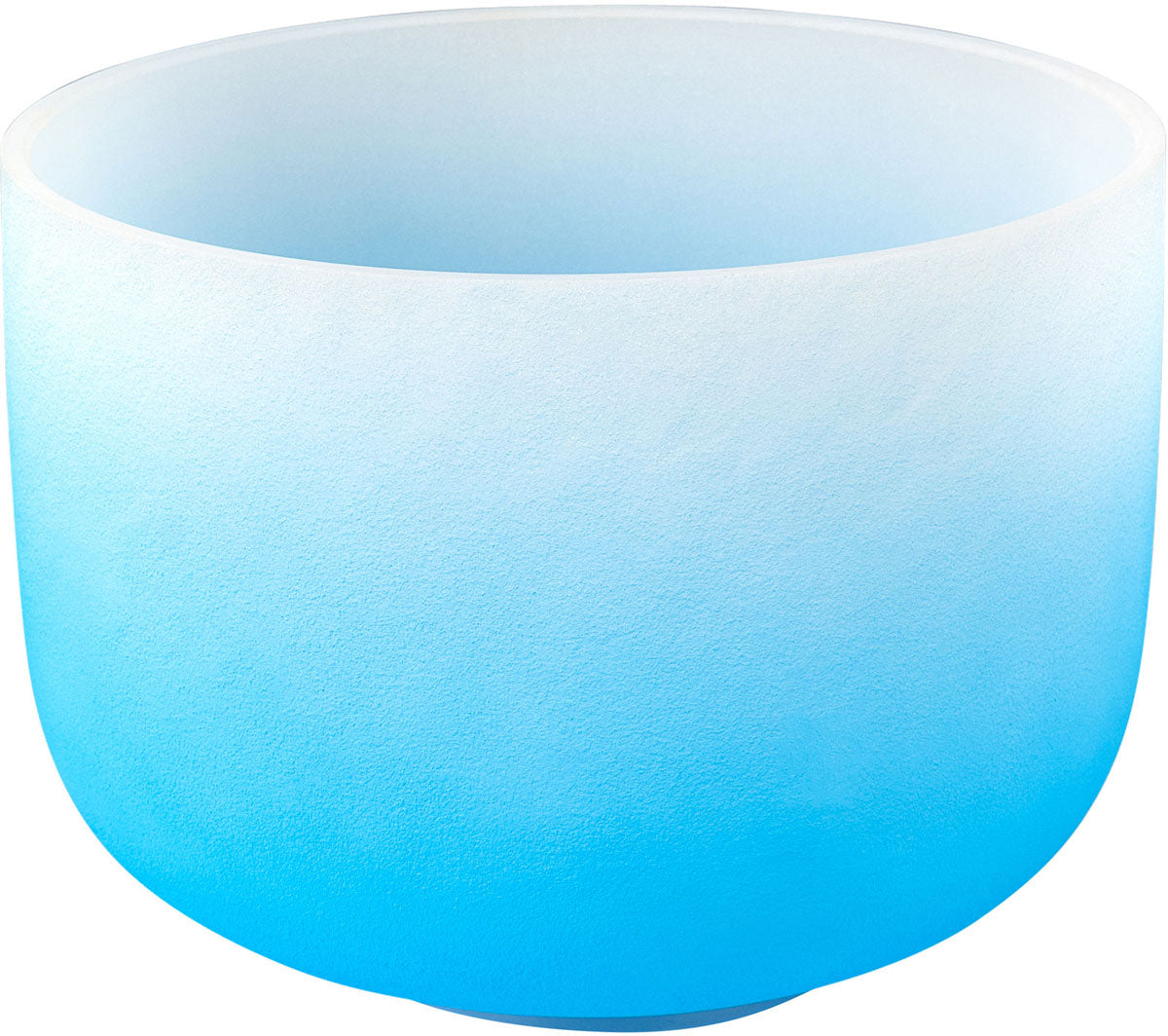 Crystal Singing Bowl Chakra 10" - Blue Throat G (432 Hz)