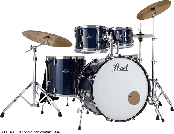 Pearl Roadshow Stage 22 + B-50 + Ride 20 Royal Blue Metallic