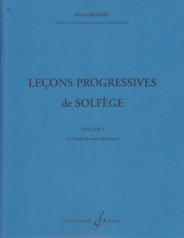 30 Lecons Progressives De Solfège Vol.1 - Grimoin