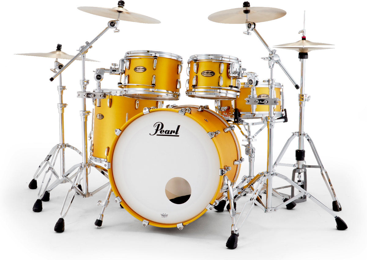 Masters Maple Gum Premium rock 22" Matte Aztec Gold