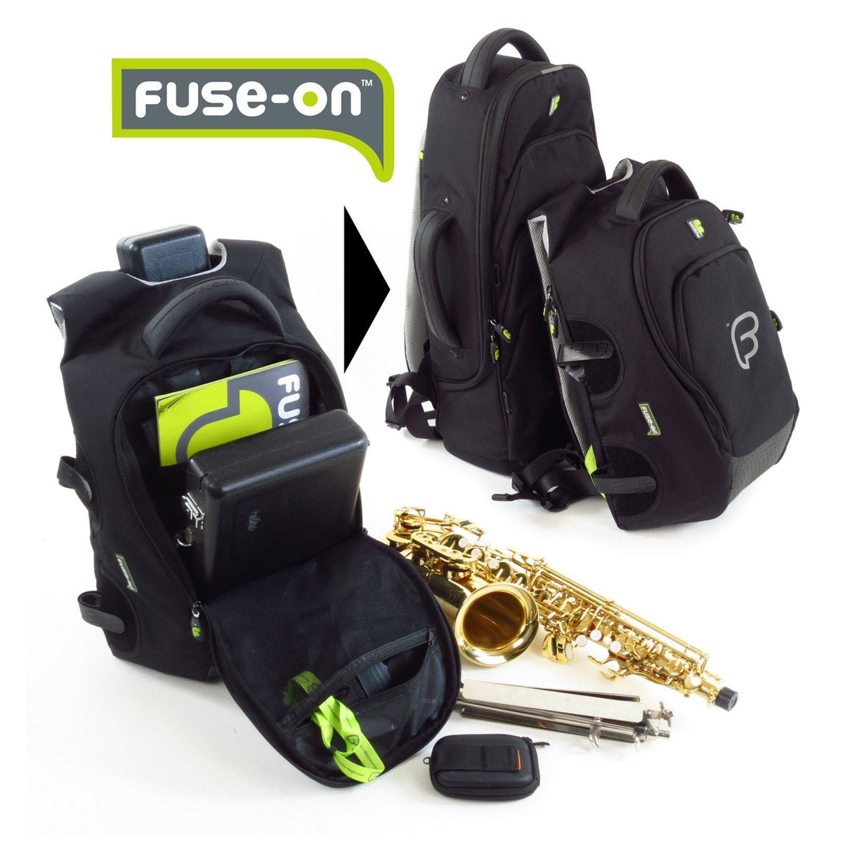 UA-03-BK URBAN LARGE FUSE-ON BAG BLACK