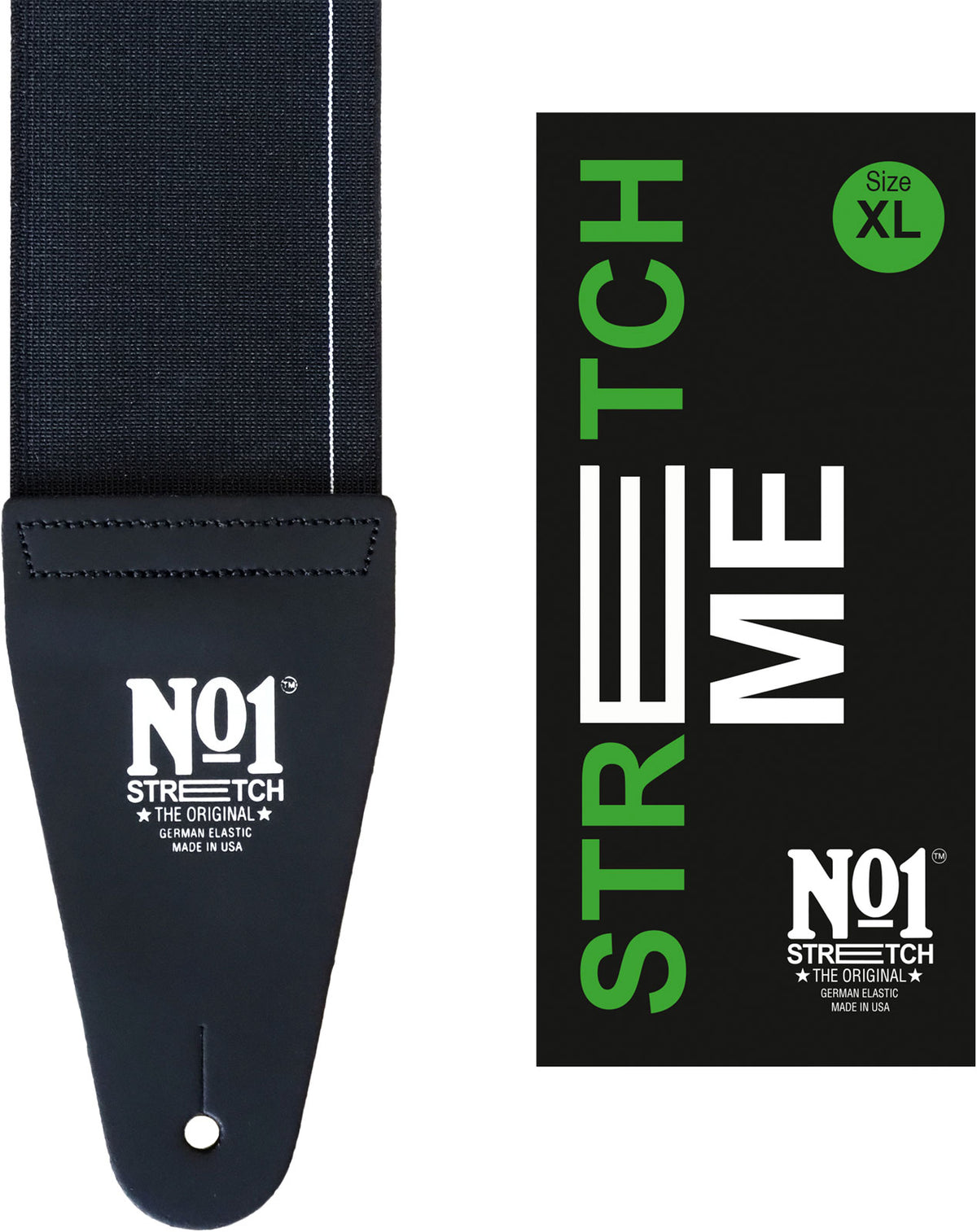 NO1 Stretch Guitar Strap XL