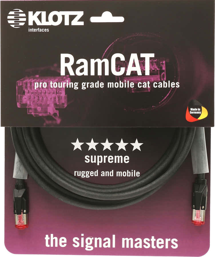 RC5RR030B Cable 3M Noir RJ45 - RJ45