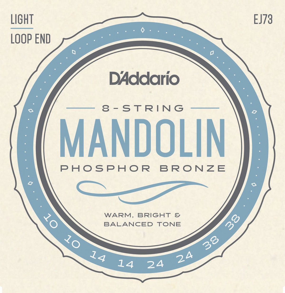 EJ73 Cordes pour Mandoline