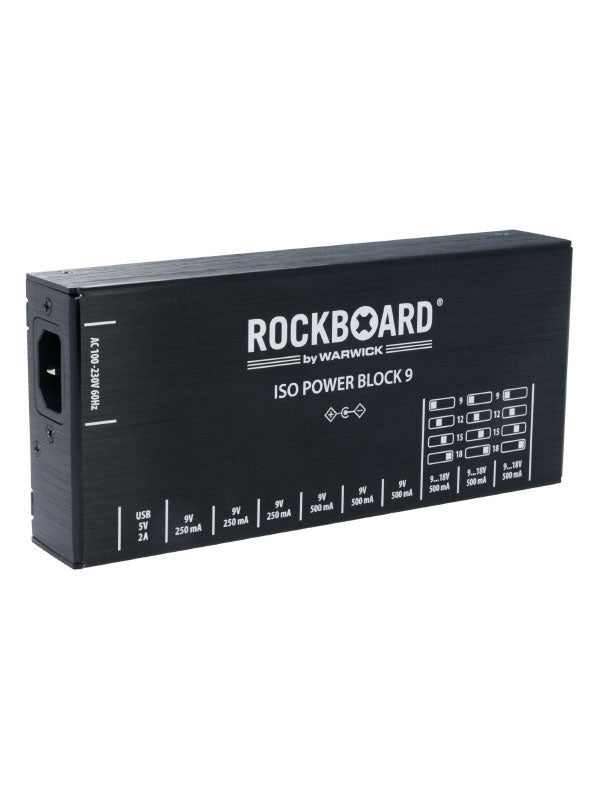 Power Block Iso V9 Iec 9 À 18V 100/230 Volt