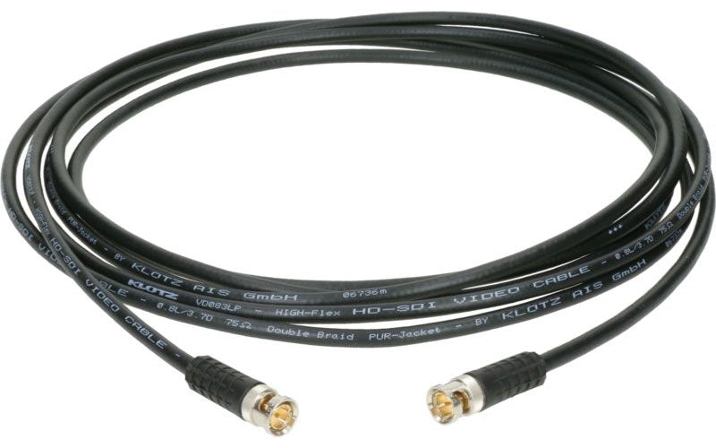 Klotz Câble Vidéo BNC Uhd / 4K 15 M