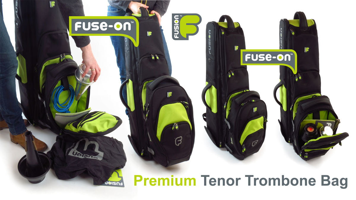 Housse Premium Noire/Verte Trombone