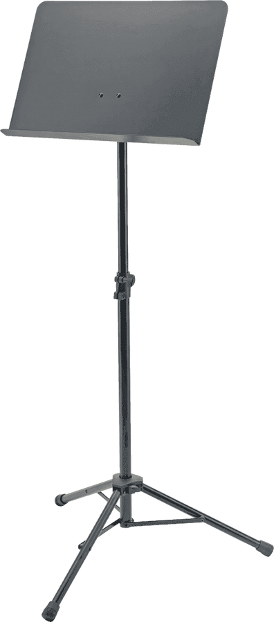 11960 Pupitre D'orchestre Noir Hauteur Reglable de 740 A 1270 MM