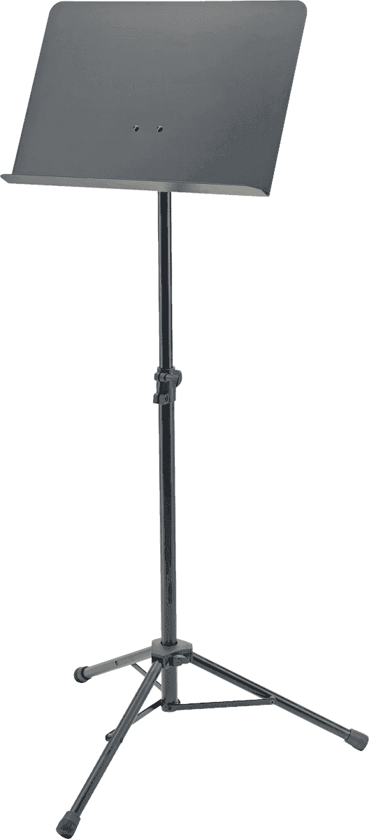 11960 Pupitre D'orchestre Noir Hauteur Reglable de 740 A 1270 MM
