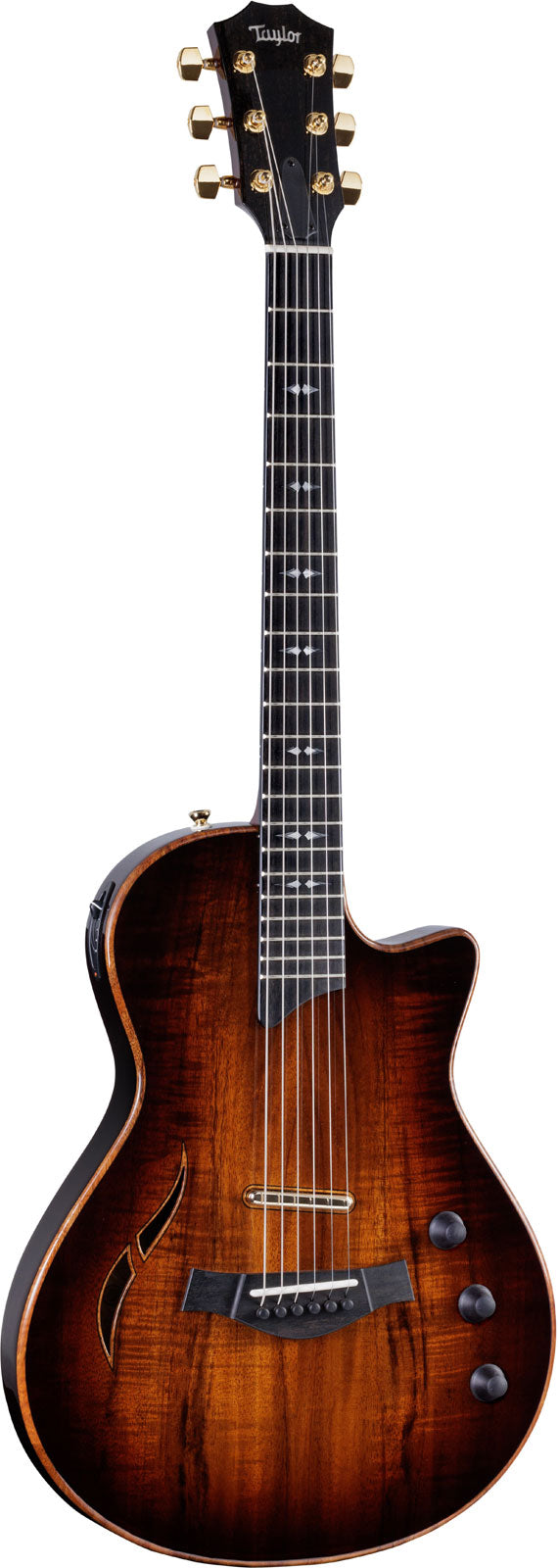 T5z Custom Koa Hawaiian Koa Top Shaded Edgeburst