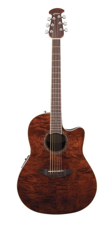 Celebrity Standard Plus Mid Cutaway Nutmeg Burled Maple CS24P-NBM-G