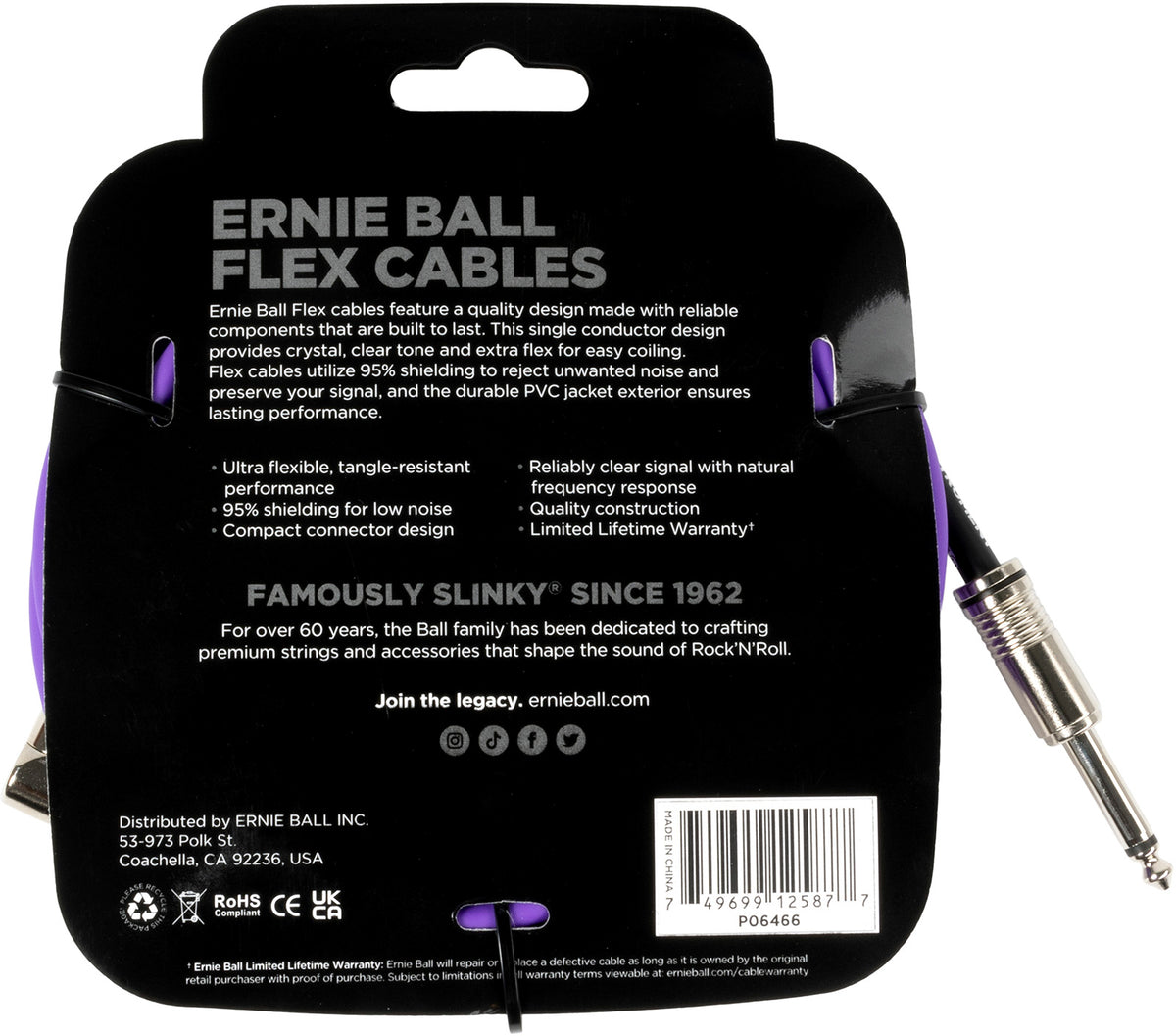 Flex Coudé 6m Violet