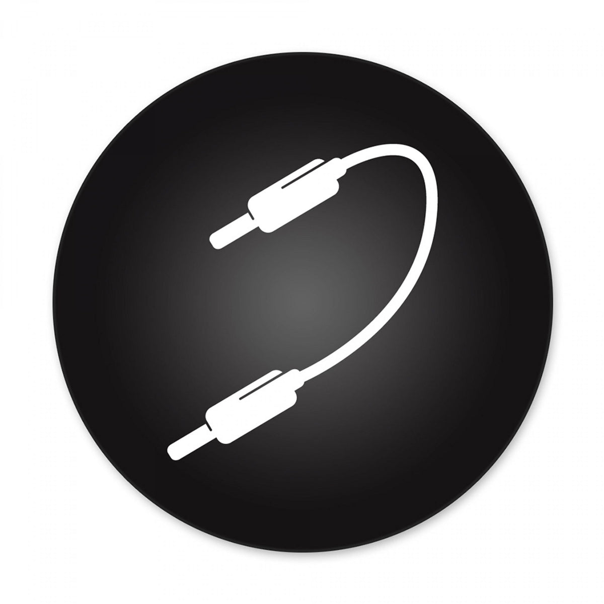 SPC3L DL Cable de Patch Mono Jack/jack (M/M Coud) 3 CM Métal
