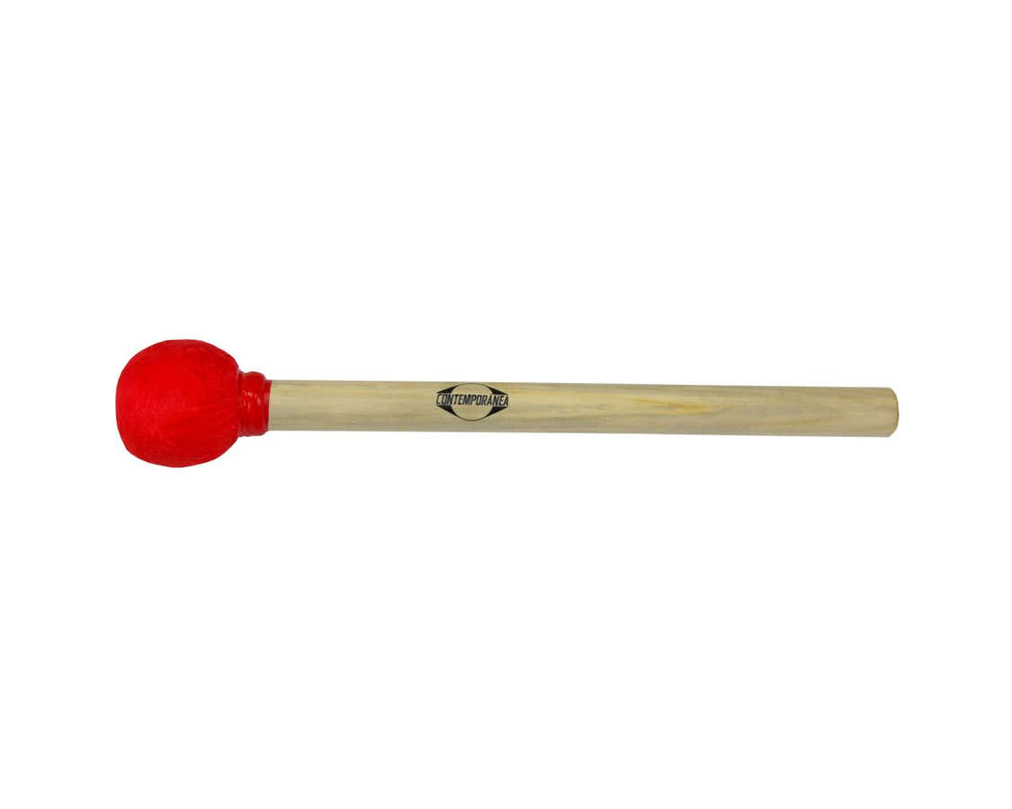 G-BS01R Mailloche De Surdo Rouge Bois 35CM