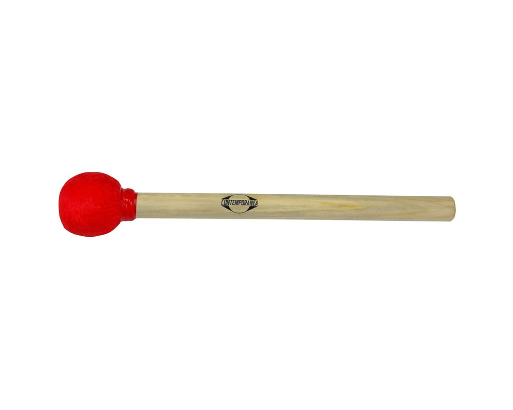 G-BS01R Mailloche De Surdo Rouge Bois 35CM