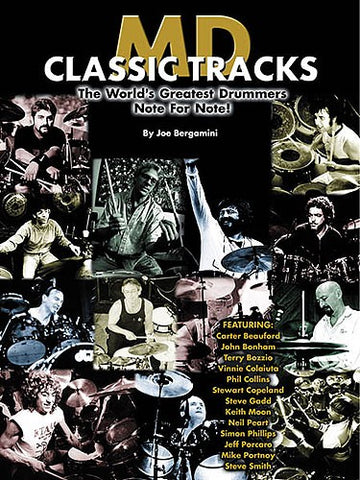 Bergamini Joe - MD Classic Tracks - The World's Greatest Drummers Note For Note - Drums