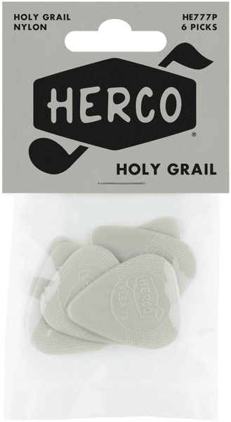 Herco Sachet de 6 Médiators Holy Grail Nylon Flex 75