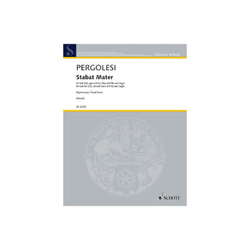 Pergolese - Stabat Mater - Vocal Score